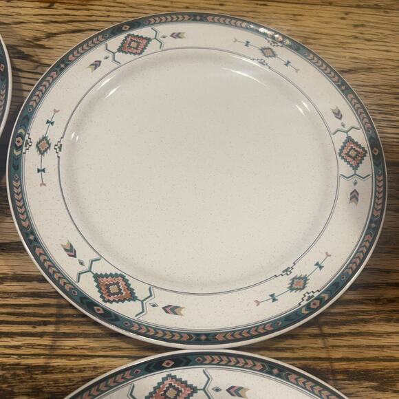 Set of 7 Studio Nova Adirondack Salad Plates 8 1/4" Y2201 Southwestern - Picture 7 of 10